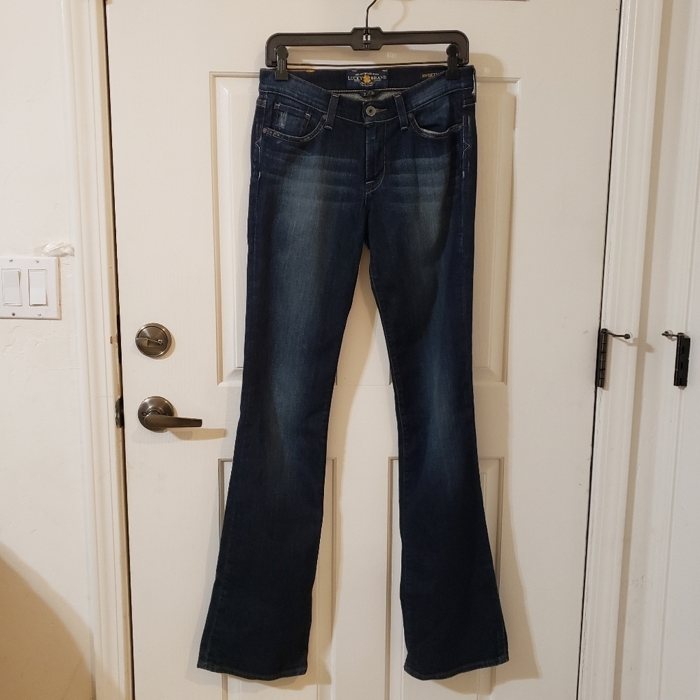 Lucky Brand Dark Blue Flare Jeans